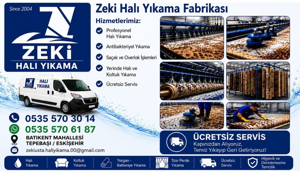 Tepebaşı Batıkent Mahallesi Halı Yıkama Hizmetleri